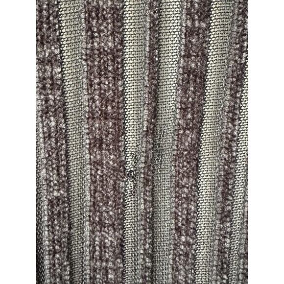 Vintage Marina Spadafora Italy Textured Black Open Cardigan Mesh Stripes READ - Picture 6 of 13